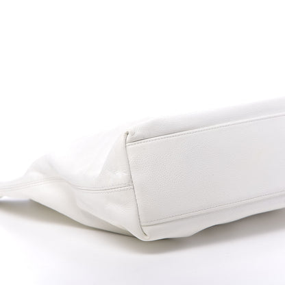 Chanel Caviar CC Tote White 8 of 10