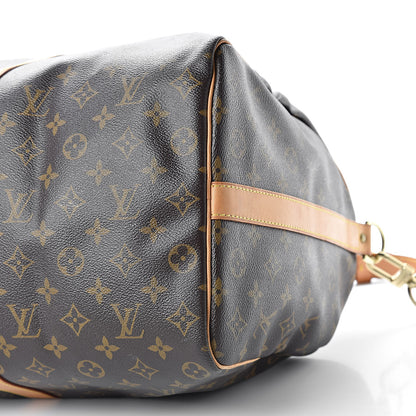 Louis Vuitton Monogram Keepall Bandouliere 50 10 of 17