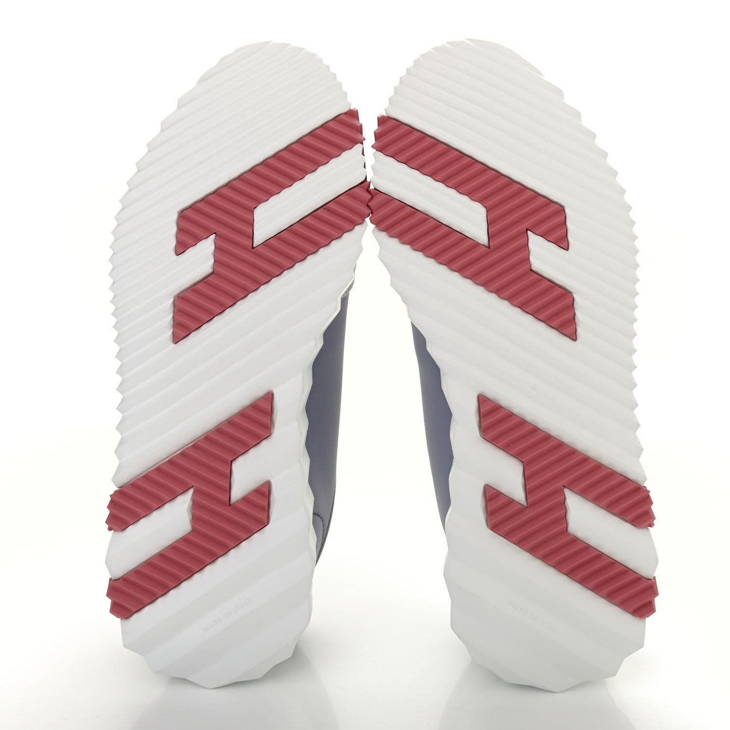 Technical Canvas Suede Goatskin Bouncing Sneakers 37 Gris Multicolor