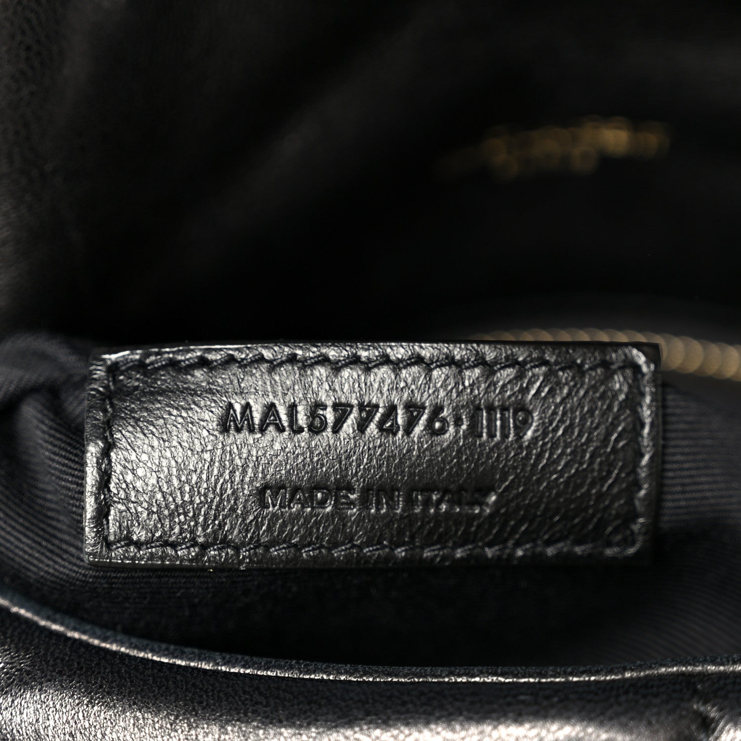 Saint Laurent Lambskin Quilted Small Loulou Puffer Monogram Chain Satchel Black 8 of 11