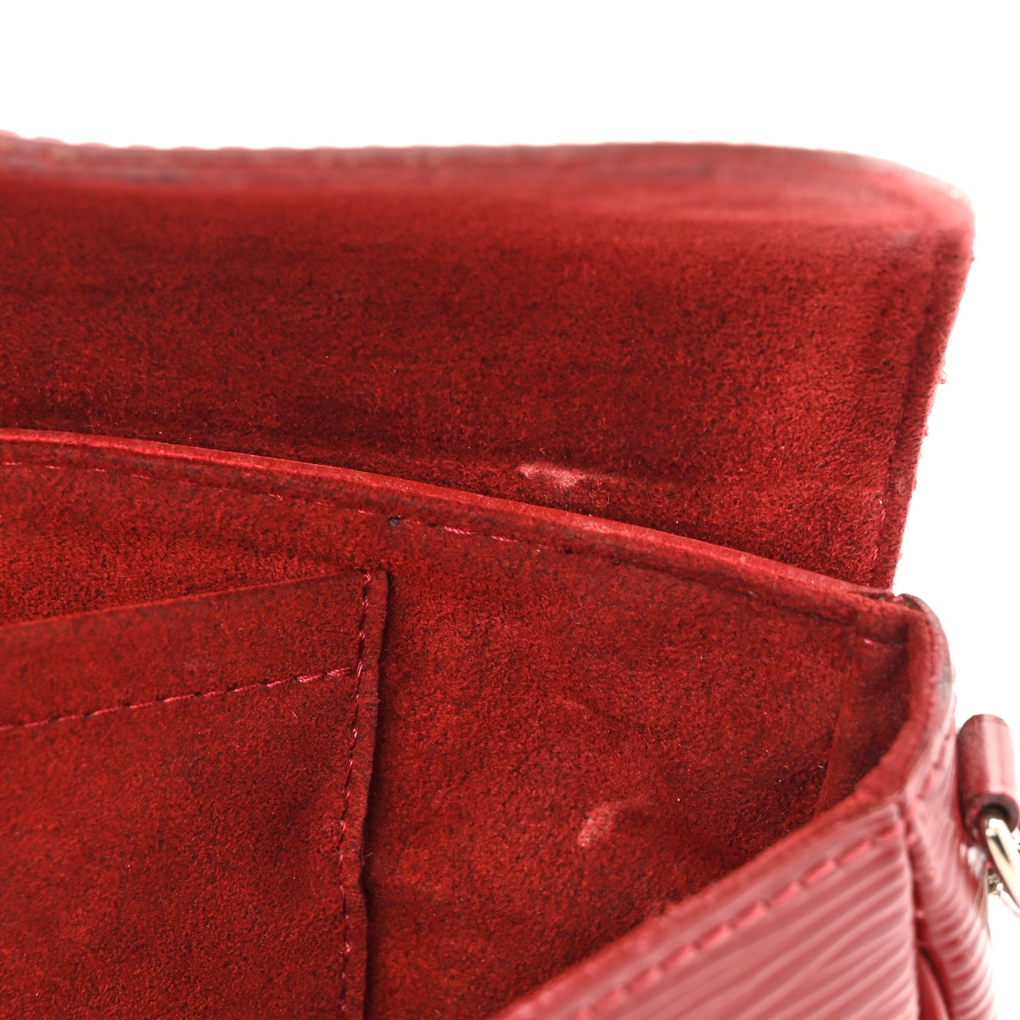 Epi Montaigne Clutch Red