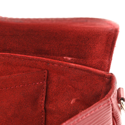 Louis Vuitton Epi Montaigne Clutch Red 8 of 11