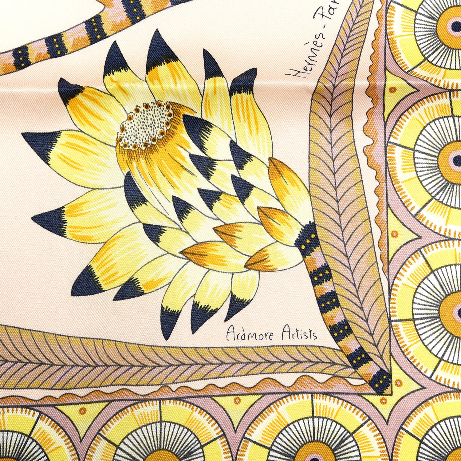 Hermes Silk The Savana Dance Scarf 70 2 of 4