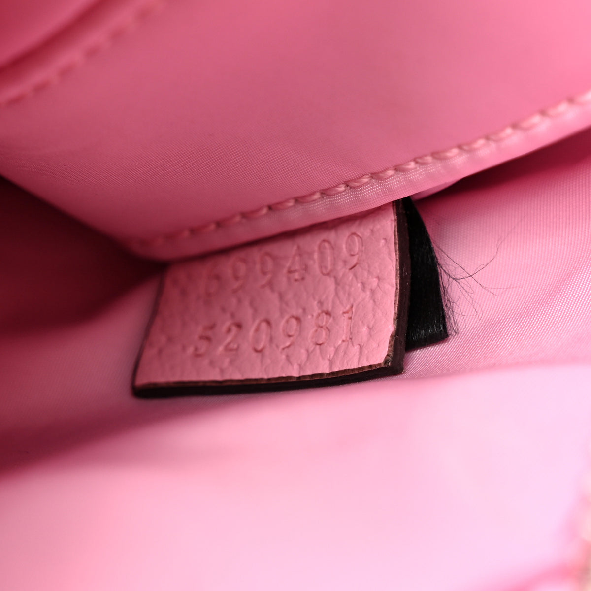 Gucci GG Crystal Coated Canvas Monogram Web Small Attache Shoulder Bag Pink 7 of 10