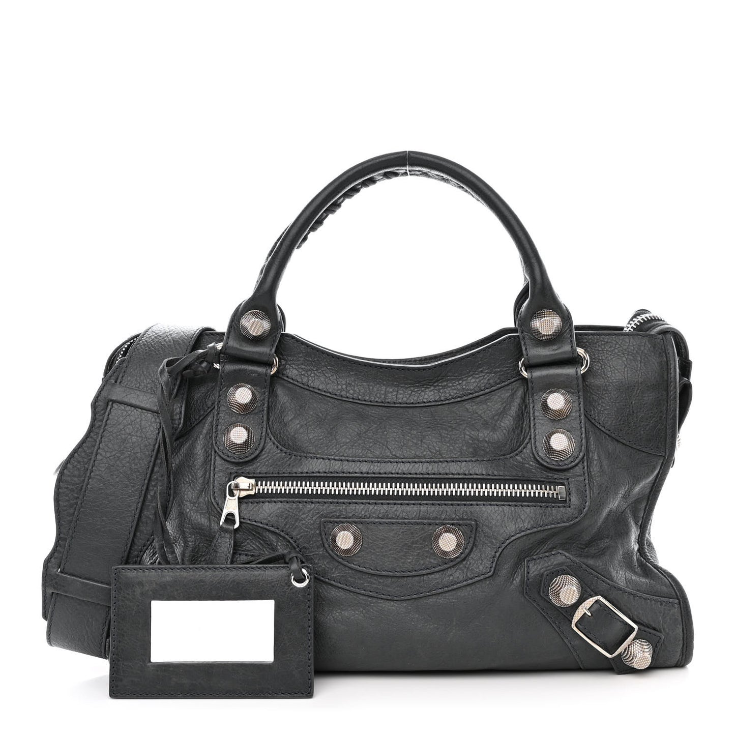 Agneau Giant 21 Silver Hardware City Anthracite