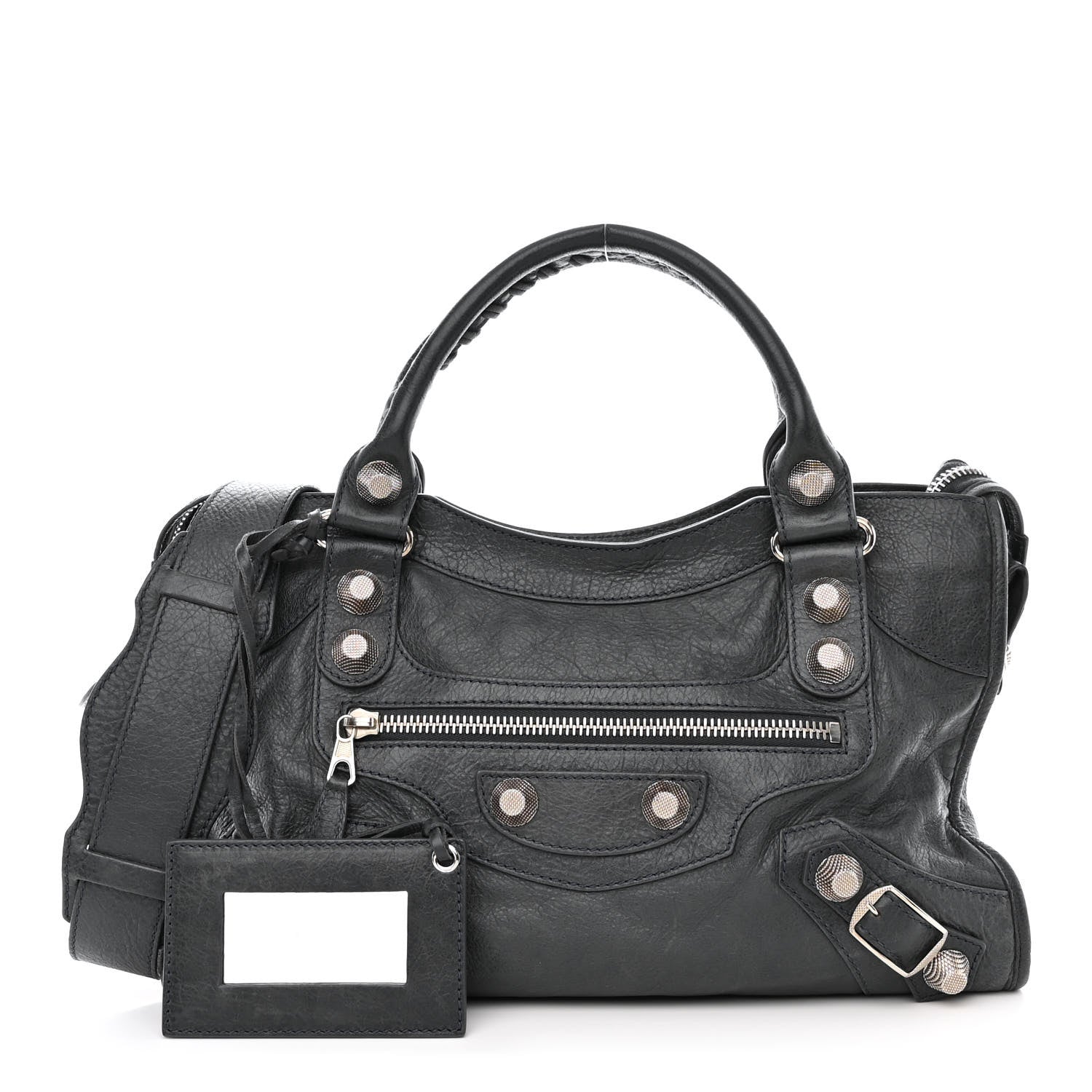 Balenciaga Agneau Giant 21 Silver Hardware City Anthracite 1 of 9