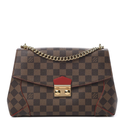 Louis Vuitton Damier Ebene Caissa Clutch Cherry 1 of 11