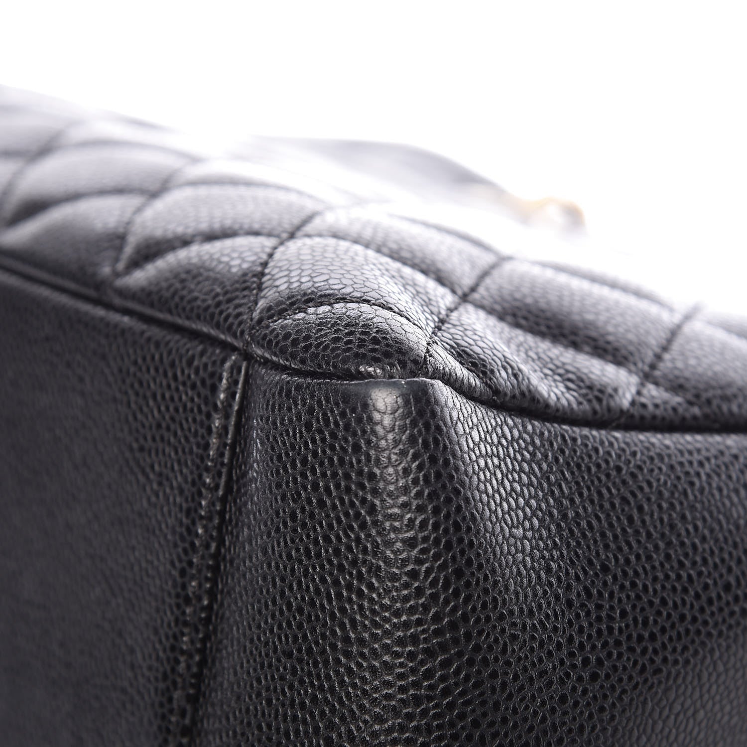 Chanel Caviar Quilted Grand Shopping Tote GST Black 17 of 22