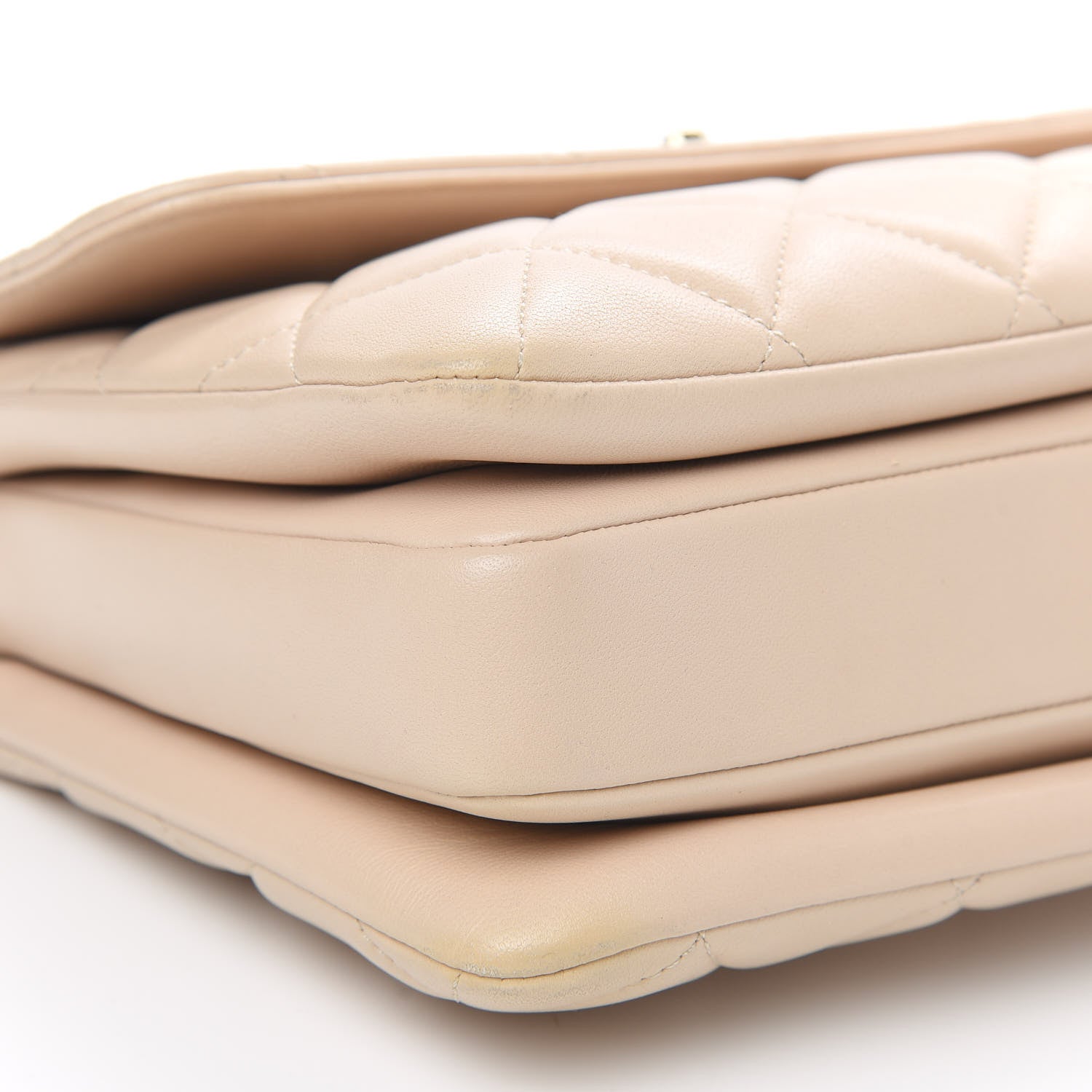 Chanel Lambskin Quilted Small Trendy CC Dual Handle Flap Bag Beige 8 of 11