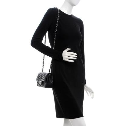 Chanel Caviar Quilted Mini Rectangular Flap Black 2 of 8
