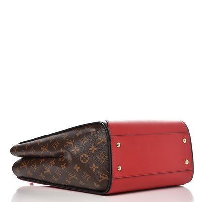 Louis Vuitton Calfskin Monogram Kimono Tote Cherry 4 of 7