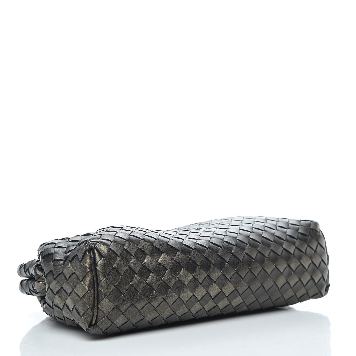 Nappa Intrecciato The Lauren 1980 Clutch Dark Bronze