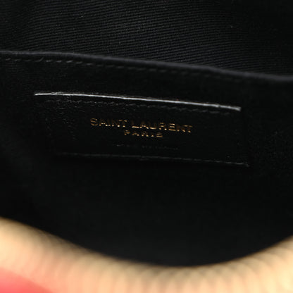 Saint Laurent Calfskin Matelasse Monogram Lou Camera Bag Rouge Eros 6 of 10