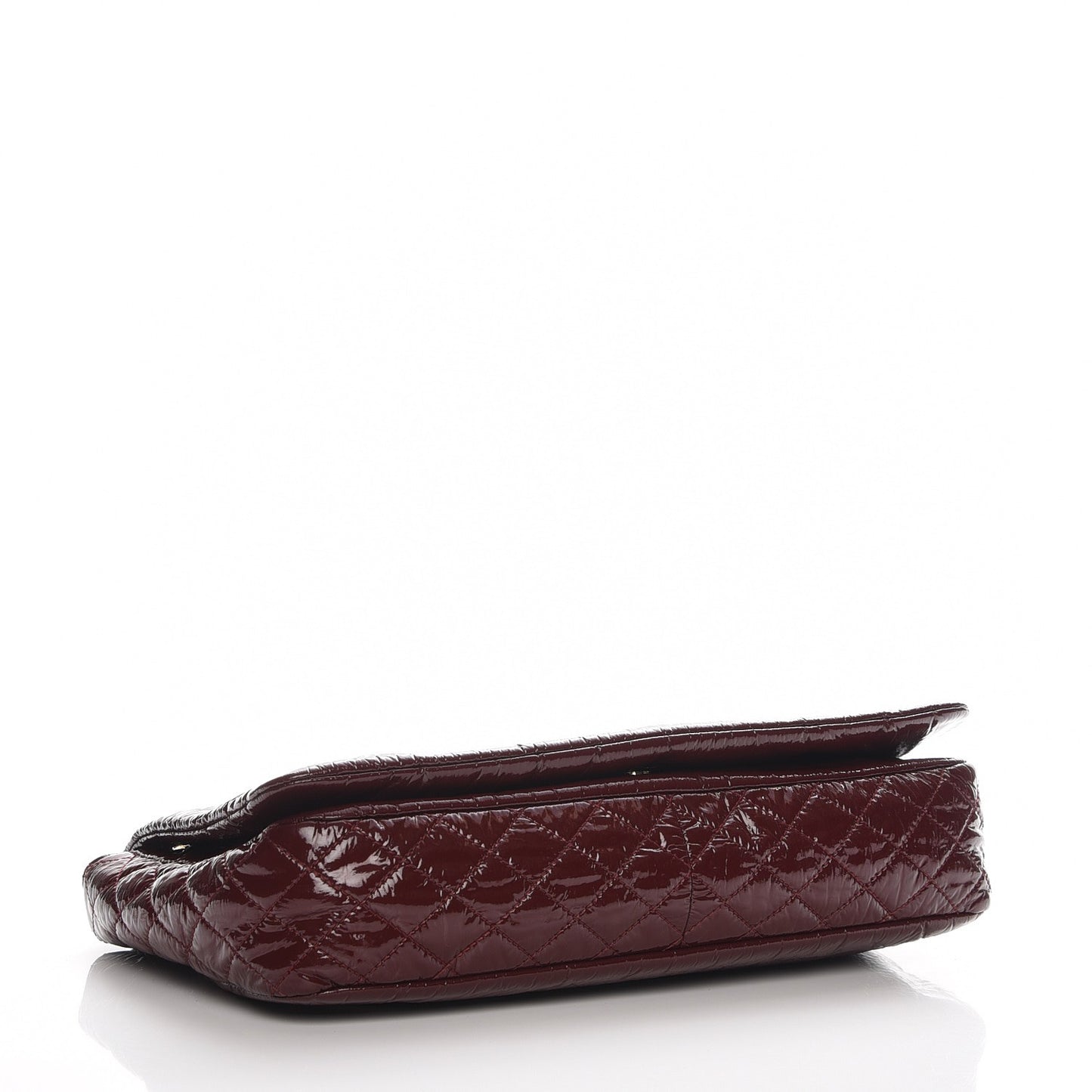 Vinyl Medium Rock and Chain Flap Bordeaux