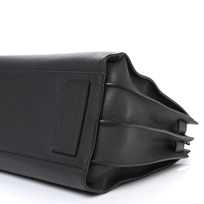 Saint Laurent Grained Calfskin Small Supple Sac De Jour Fog 11 of 14