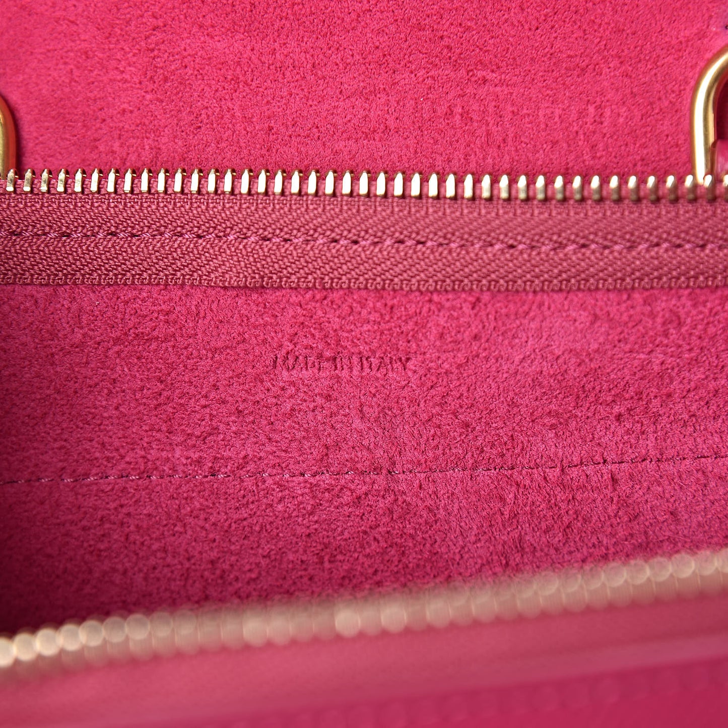 Grained Calfskin Nano Belt Bag Pink