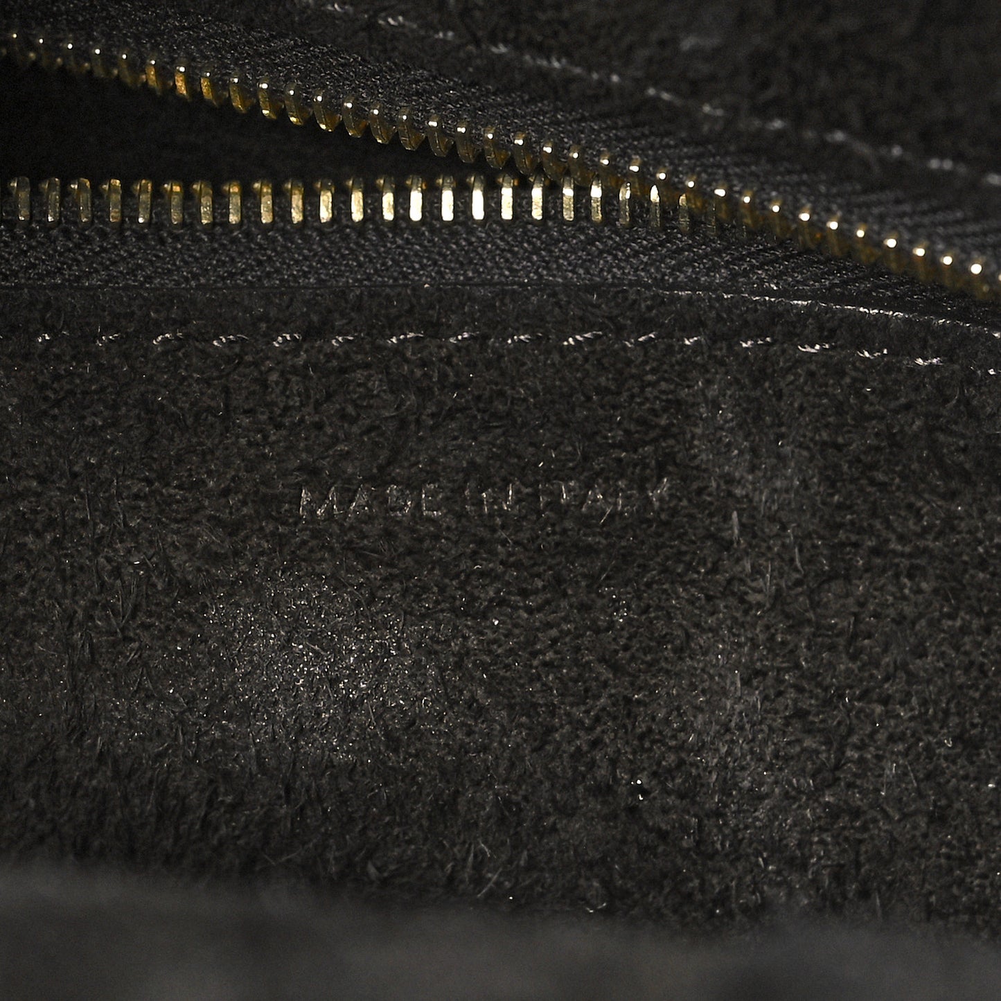 Soft Grained Calfskin Small Sangle Bucket Bag Black