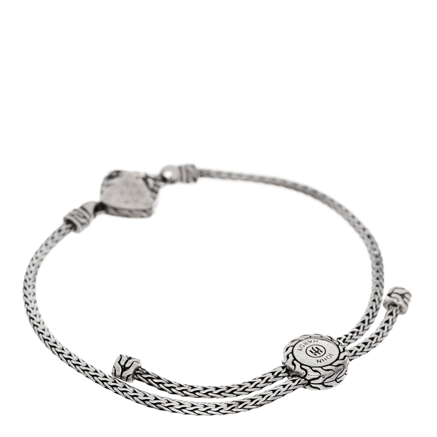 Sterling Silver Pyramid Stud Bracelet