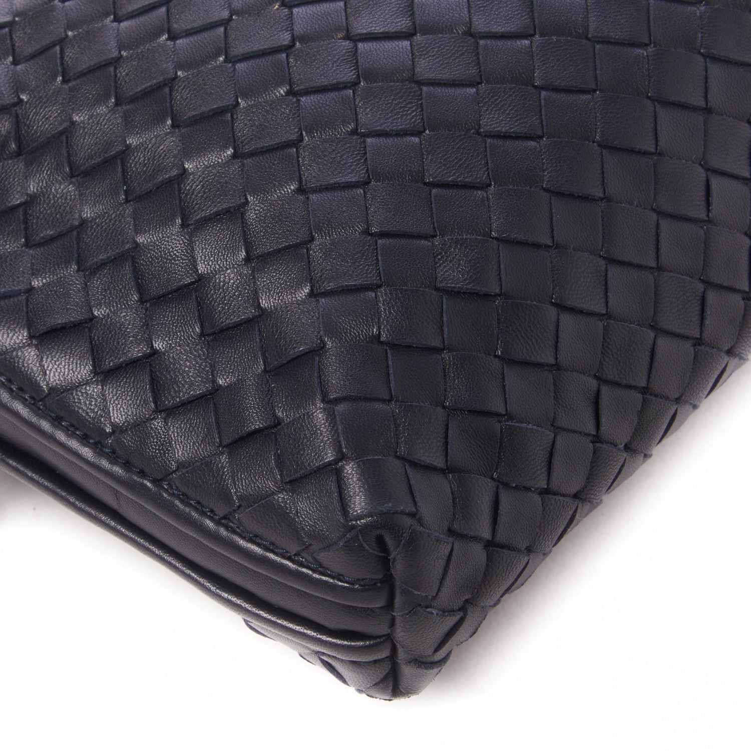 Bottega Veneta Nappa Intrecciato Nodini Crossbody Messenger Tourmaline 5 of 7