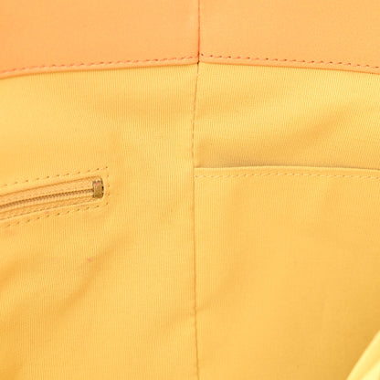Chanel Shaded Calfskin Medium Deauville Tote Orange Coral Pink 14 of 22