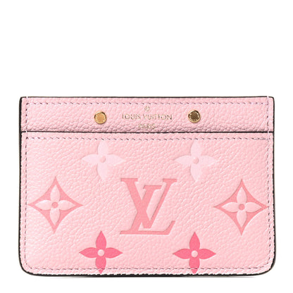 Louis Vuitton Empreinte Monogram Giant By The Pool Card Holder Bouton De Rose 1 of 4