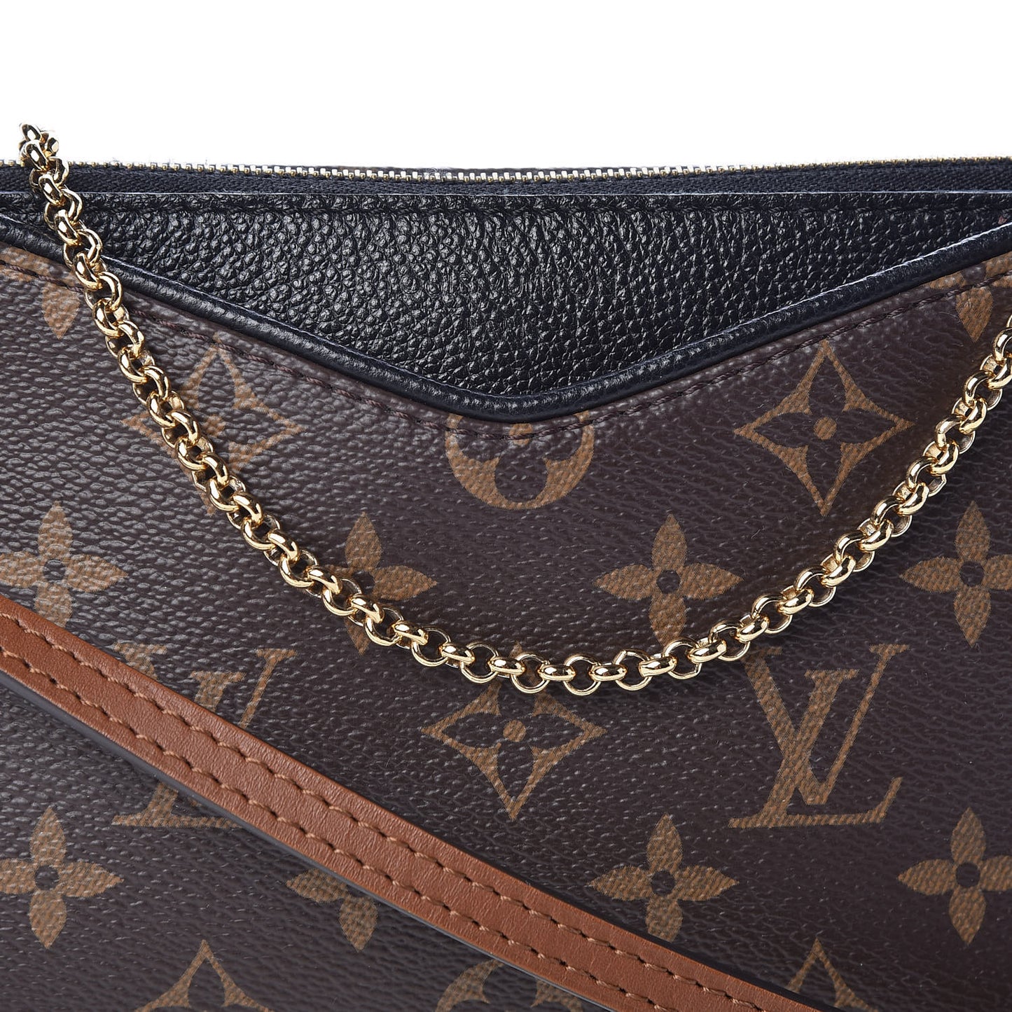 Monogram Pallas Clutch Black