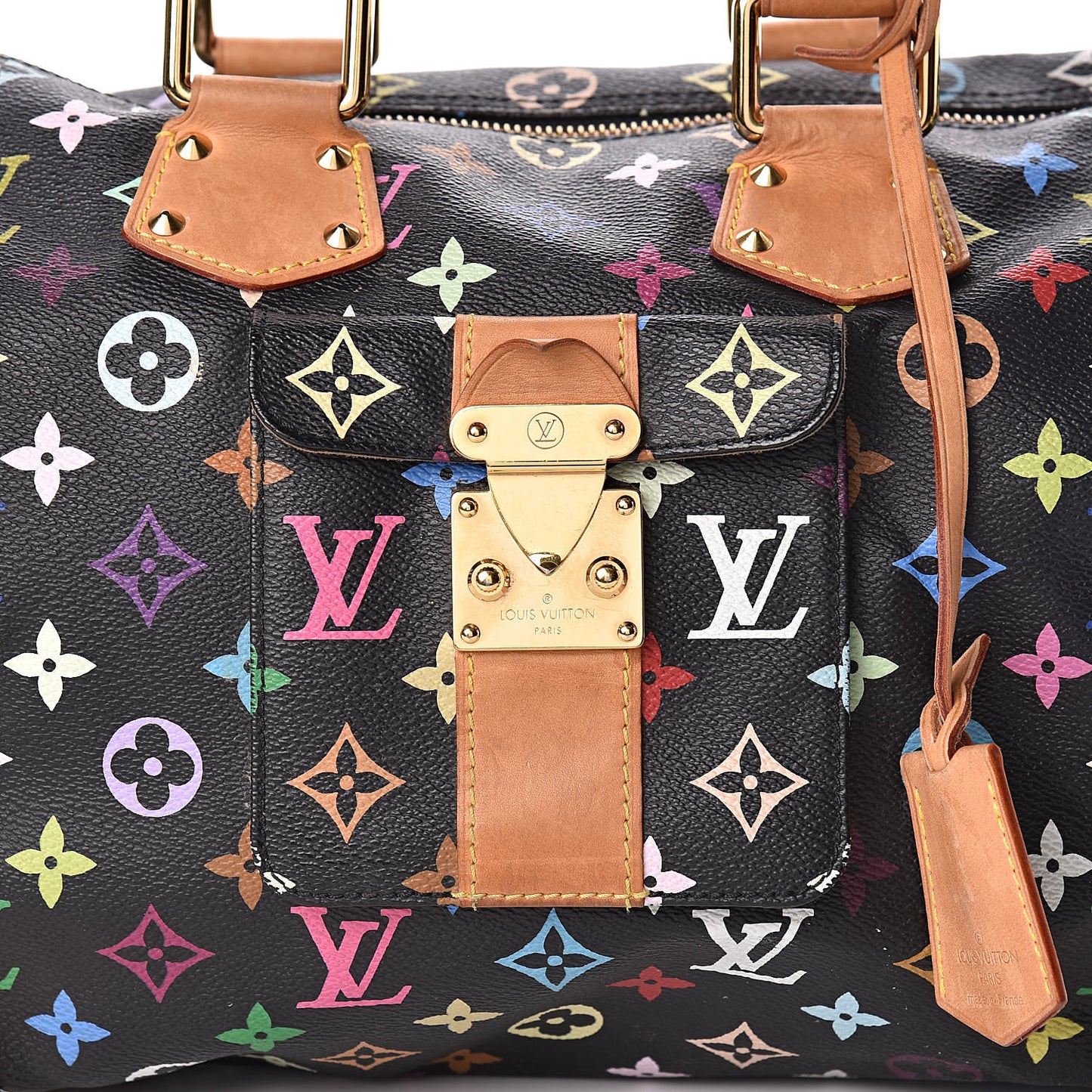 Monogram Multicolor Speedy 30 Black