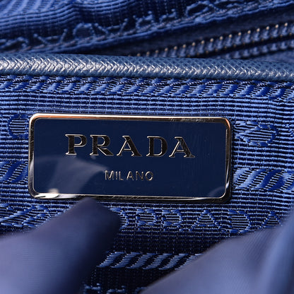Prada Tessuto Nylon Saffiano Vela Backpack Bleuette 6 of 11