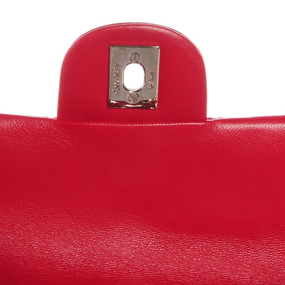 Chanel Patent Quilted East West Flap Red 6 of 9