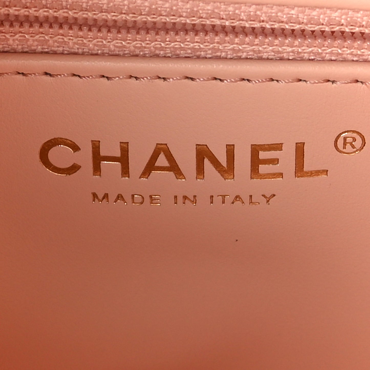 Shiny Aged Calfskin Quilted Nano Kelly Shopper Light Pink