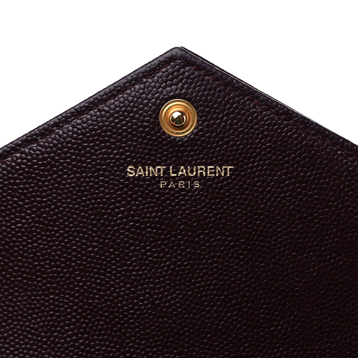 Grain De Poudre Matelasse Chevron Monogram Envelope Chain Wallet Rogue Legion