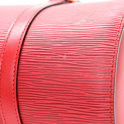 Louis Vuitton Epi Soufflot Castillan Red 11 of 13