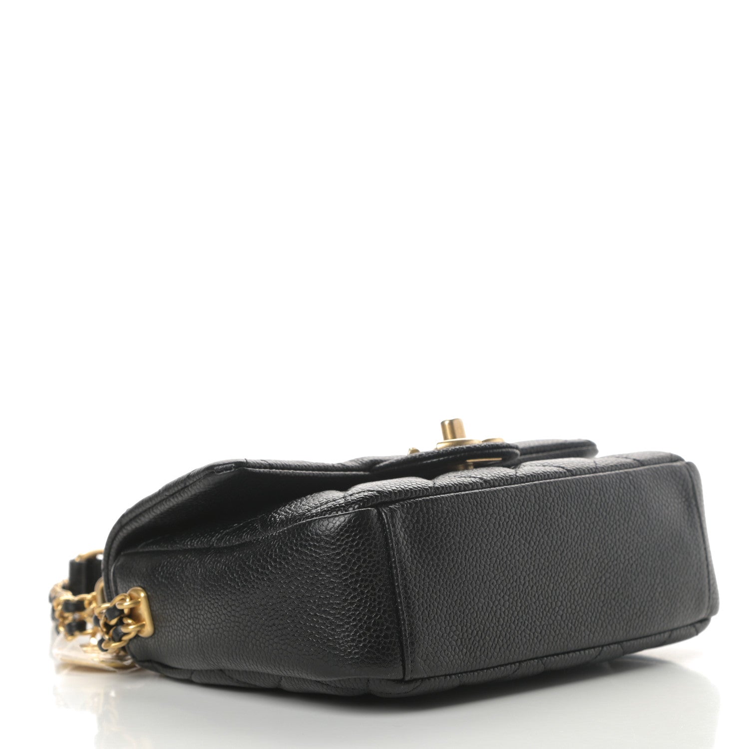 Chanel Caviar Quilted Mini Chain Soul Flap Black 4 of 10