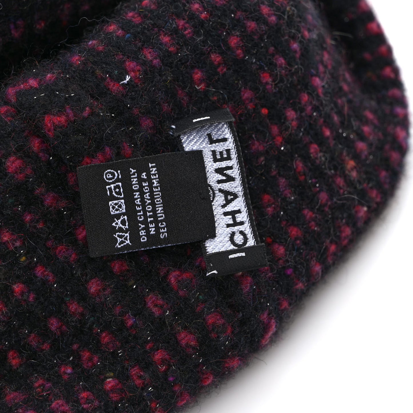 Cashmere CC Beanie Hat Pink Multicolor