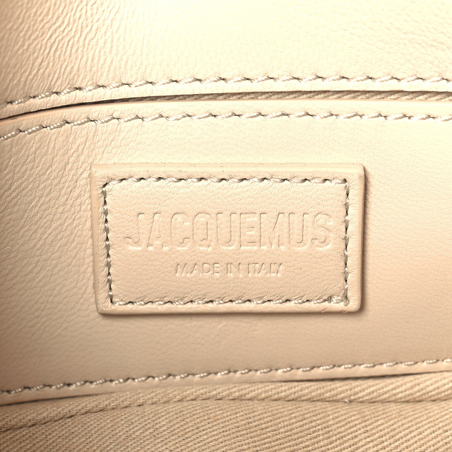 Padded Lambskin Le Petit Bambimou Light Beige