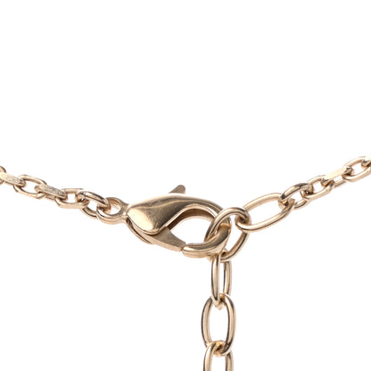 Chanel Crystal CC Pendant Necklace Gold 4 of 5