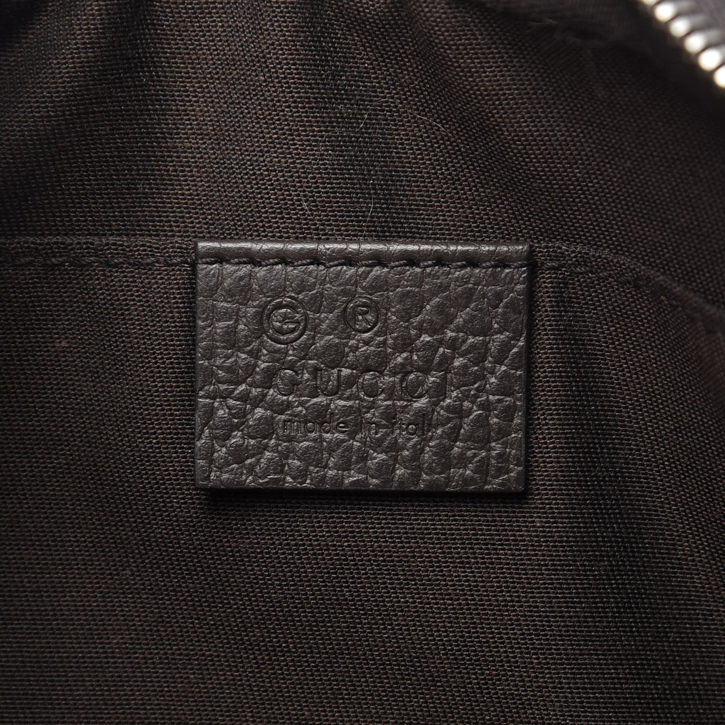 Monogram Belt Bag Dark Brown