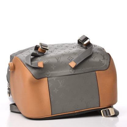 Louis Vuitton Monogram Titanium Backpack GM 3 of 13