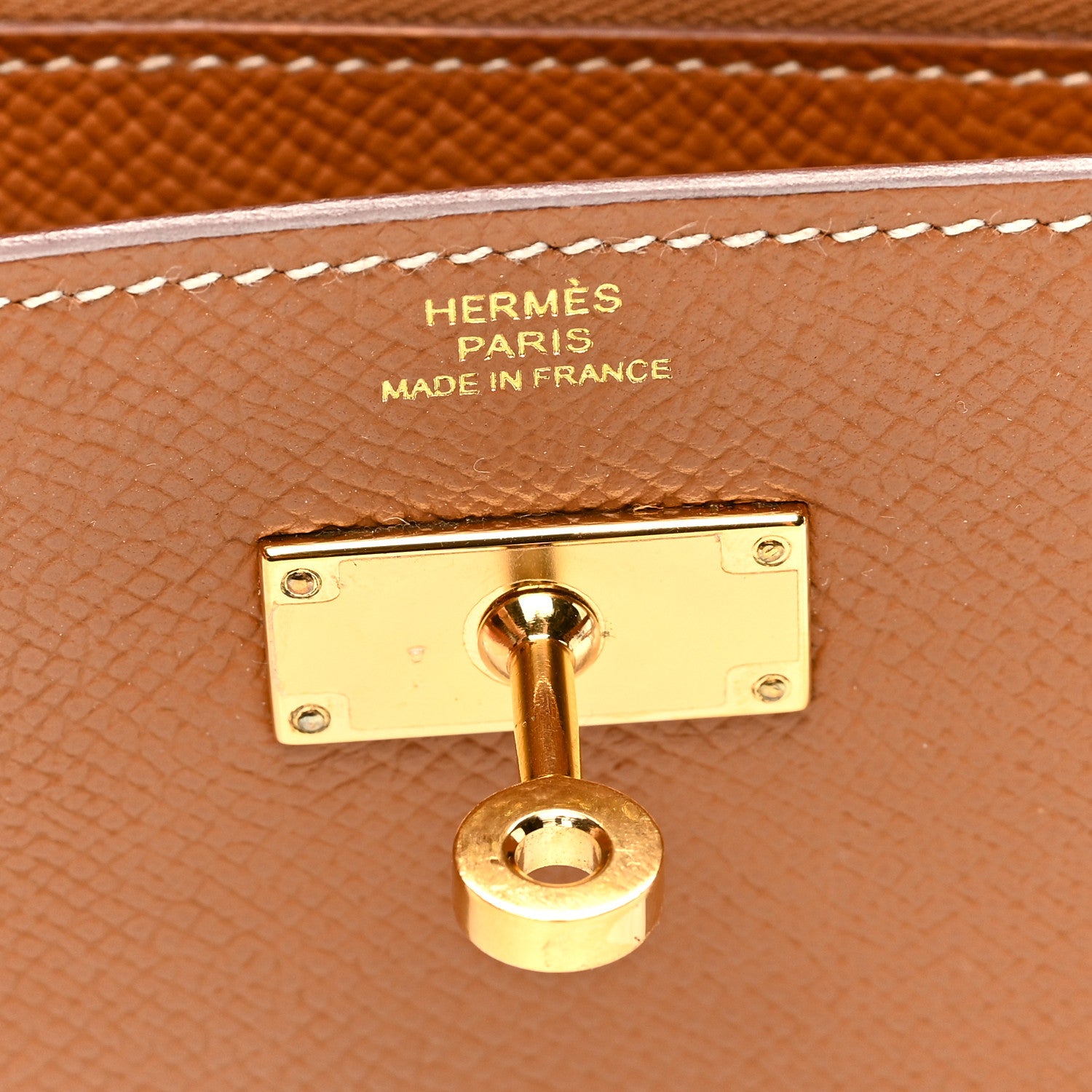 Hermes Epsom Kelly Wallet To Go Gold 6 of 9