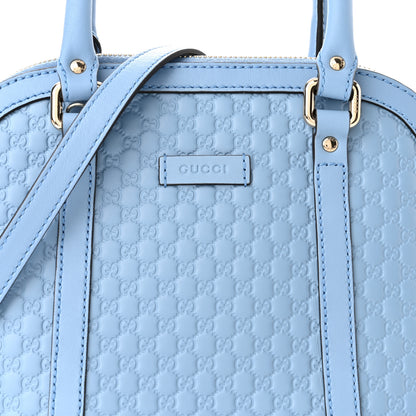 Gucci Microguccissima Mini Dome Bag Mineral Blue 8 of 11