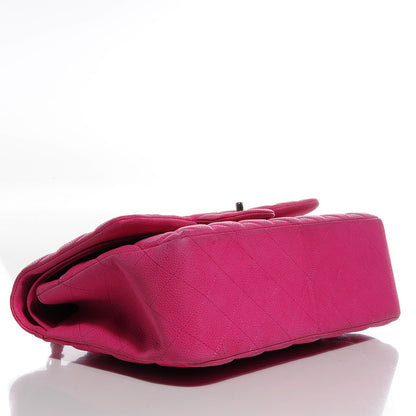Chanel Iridescent Caviar Quilted Jumbo Double Flap Pink 4 of 8