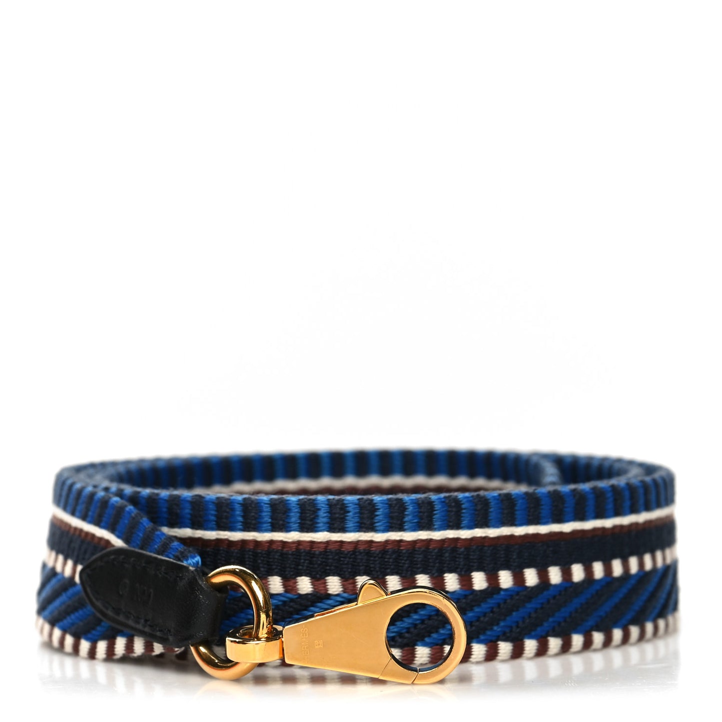 Toile Swift 25mm Sangle Cavale Shoulder Strap Bleu Zellige Indigo Black
