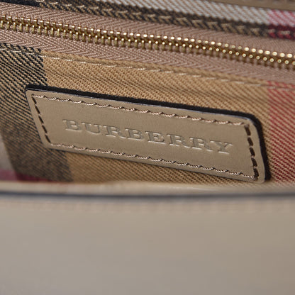 Burberry Bridle Calfskin Katherine Crossbody Clutch Beige 6 of 13