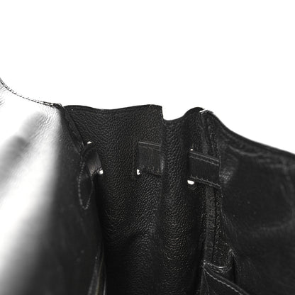 Hermes Box Kelly Retourne 32 Black 17 of 49