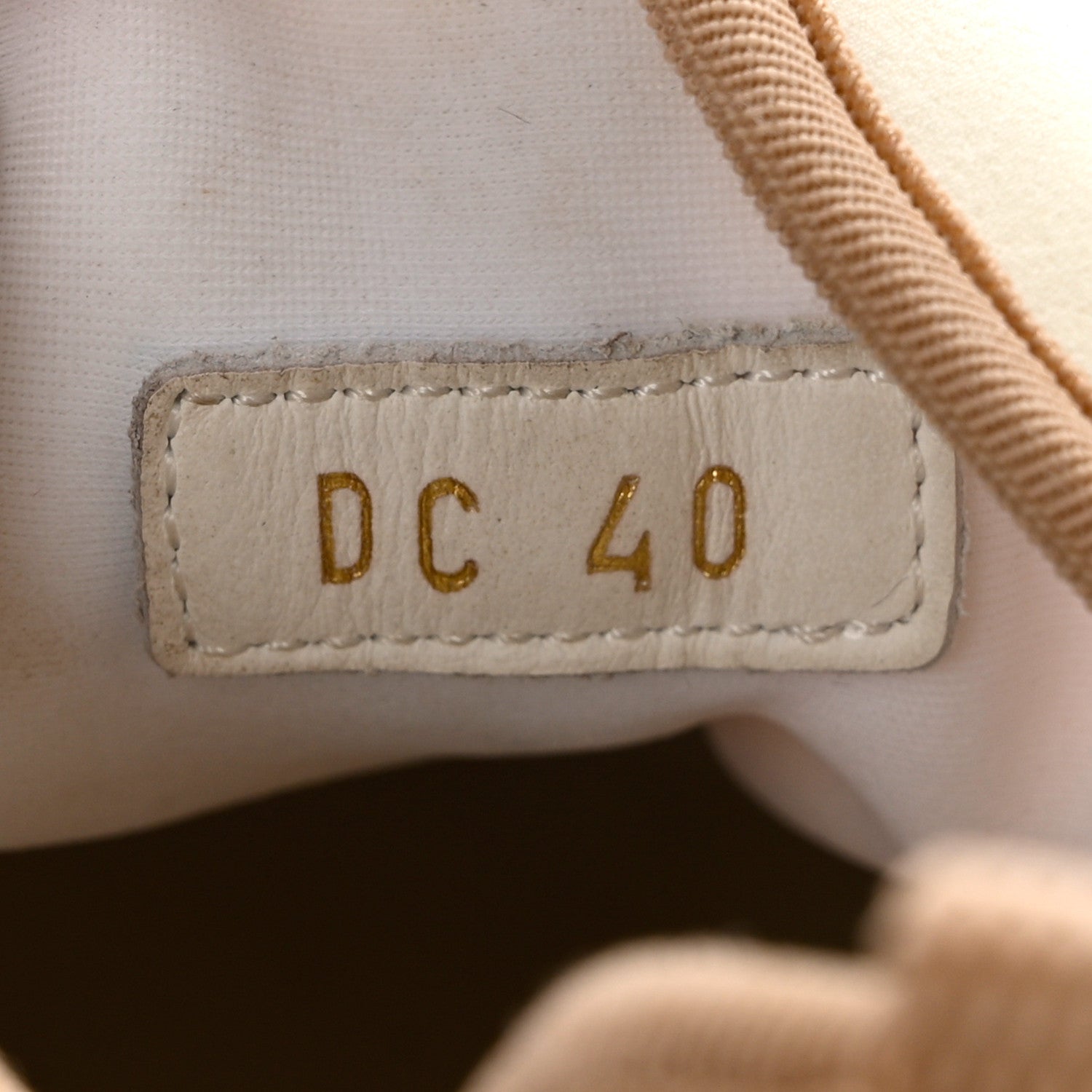 Christian Dior Neoprene Rubber Womens D-Connect Sneakers 40 White Beige 6 of 8