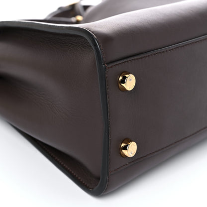 Fendi Vitello Tahiti Burro Bi-Color Medium Peekaboo Iconic Essentially Satchel Maya 9 of 13