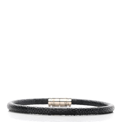 Louis Vuitton Damier Graphite Keep It Bracelet 21 3 of 5