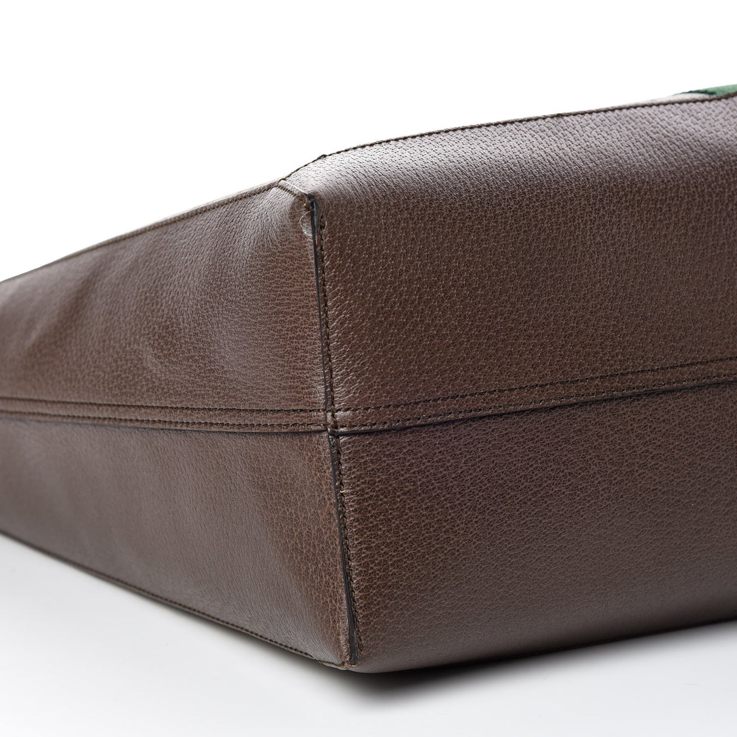 GG Supreme Monogram Web Ophidia Tote Brown