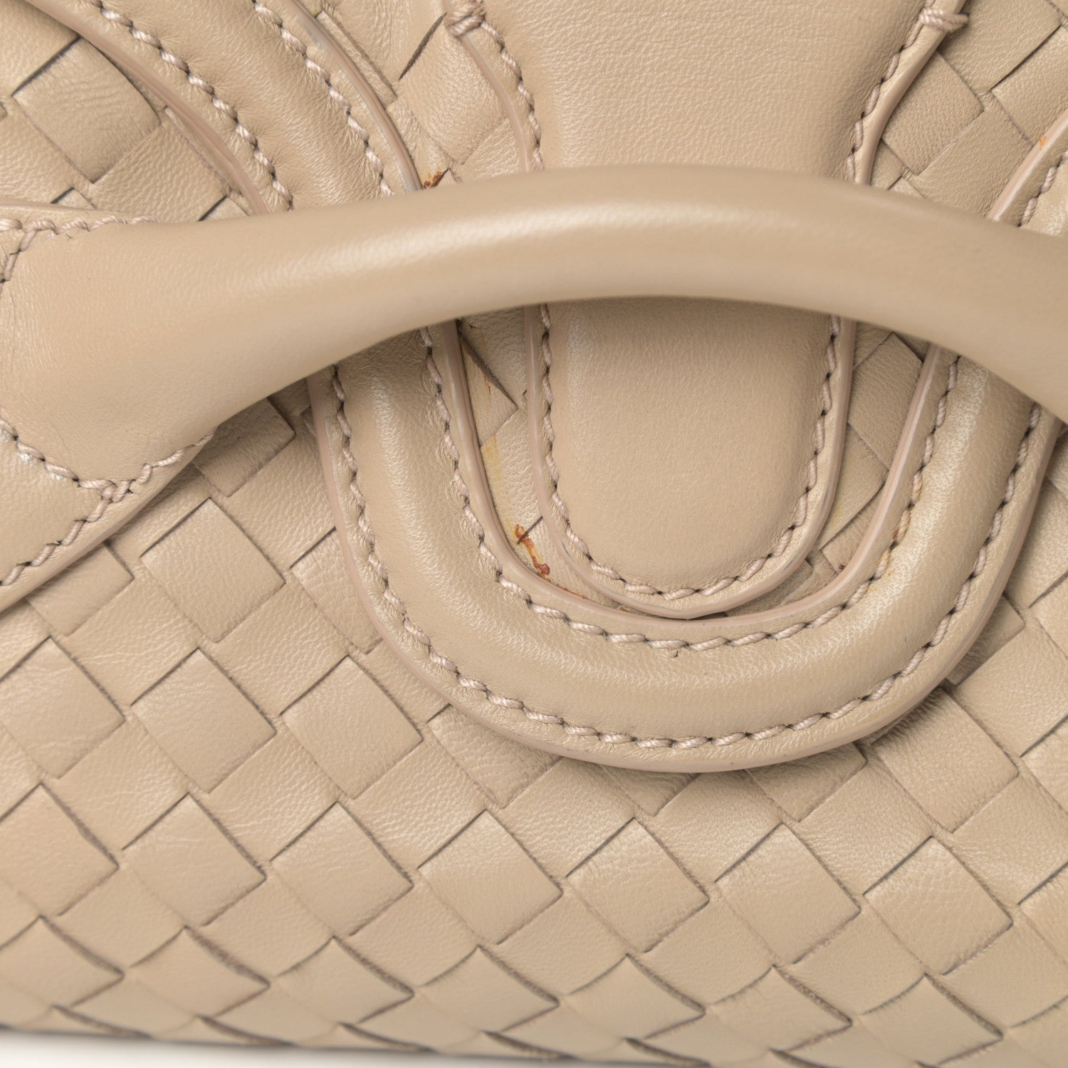 Bottega Veneta Nappa Intrecciato Rialto Shoulder Bag Nude 11 of 11