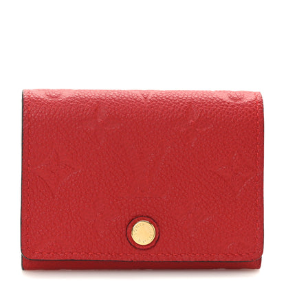 Louis Vuitton Empreinte Business Card Holder Cherry 1 of 7